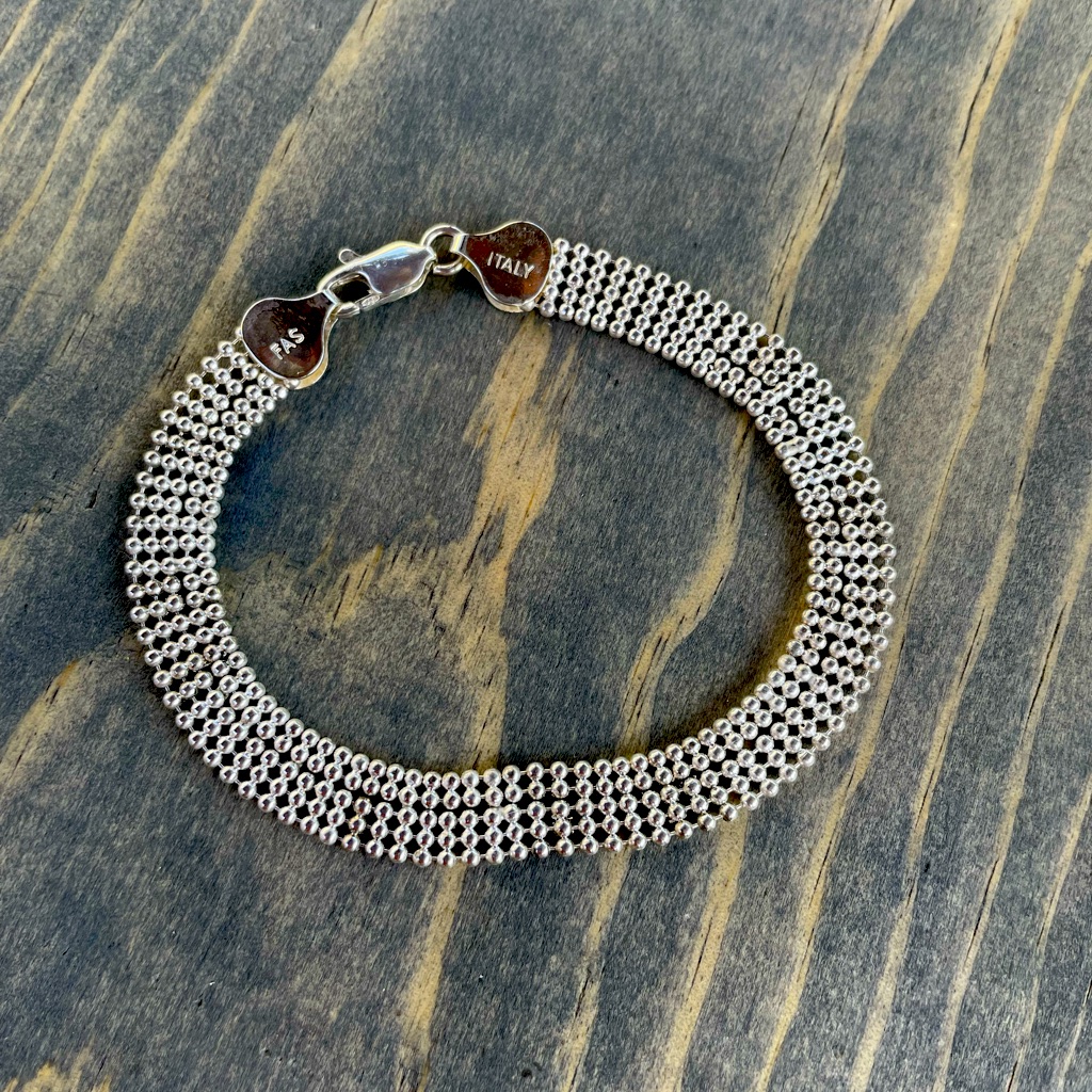 Sterling Silver Italian Bracelet